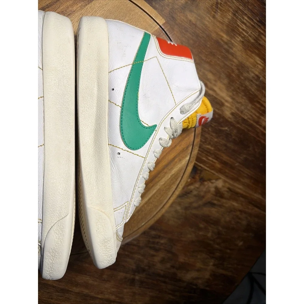 Nike Kids Blazer Mid 77 DD9528-100 Multicolor Lace-Up Sneaker Shoes Size 4.5Y
